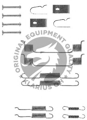 Accessory Kit, brake shoes BFK338