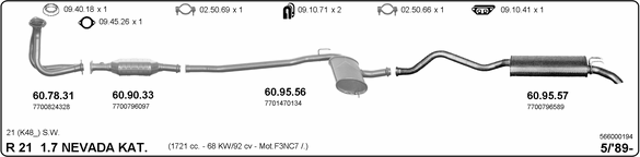Exhaust System 566000194