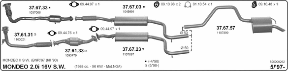 Exhaust System 525000262