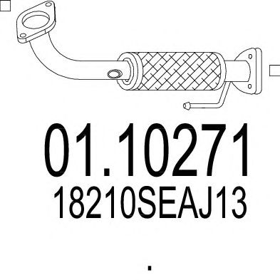 Exhaust Pipe 01.10271