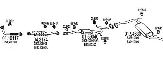 Exhaust System C200076000119