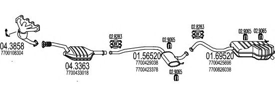 Exhaust System C280139006689