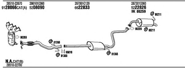 Exhaust System HY55002