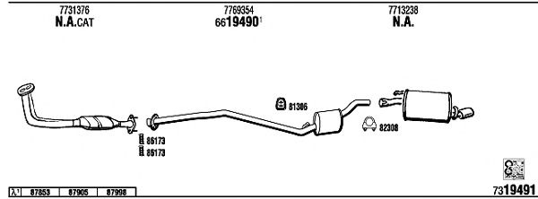 Exhaust System LN10027