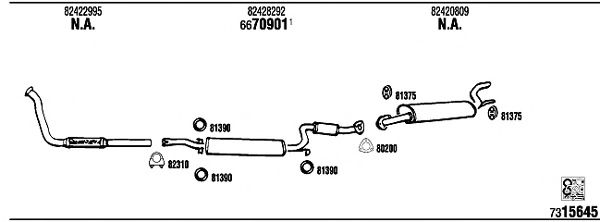 Exhaust System LN30135