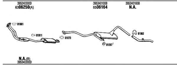 Exhaust System MA40003A