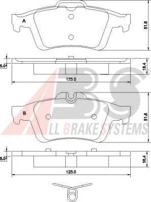 Brake Pad Set, disc brake 37477