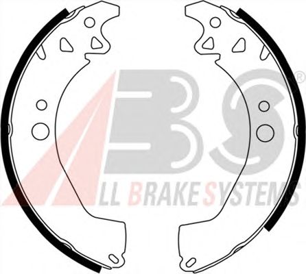 Brake Shoe Set 8314