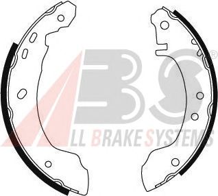 Brake Shoe Set 8912