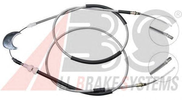 Cable, parking brake K10635