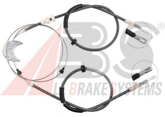 Cable, parking brake K10755