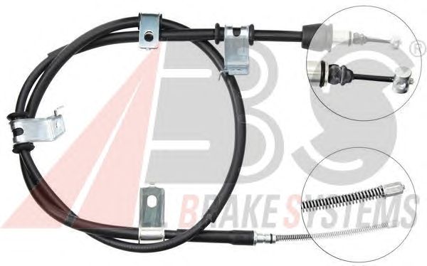 Cable, parking brake K19067