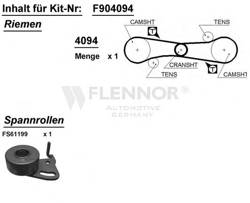 Timing Belt Kit F904094