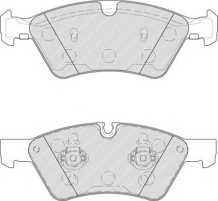 Brake Pad Set, disc brake FD7208A