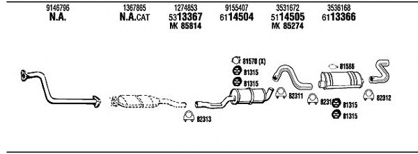 Exhaust System VO94034
