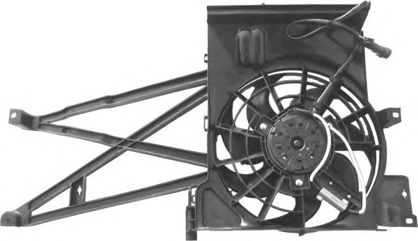 Ventilador, condensador do ar condicionado EV200681