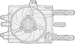 Fan, motor sogutmasi EV815601
