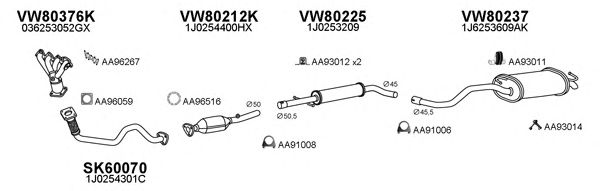 Exhaust System 800465
