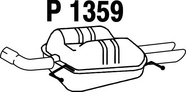 Einddemper P1359