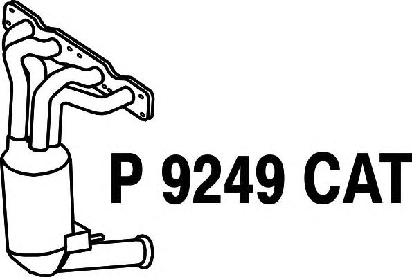 Catalytic Converter P9249CAT