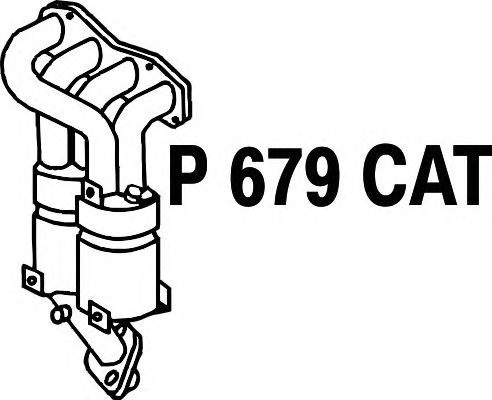 Catalytic Converter P679CAT