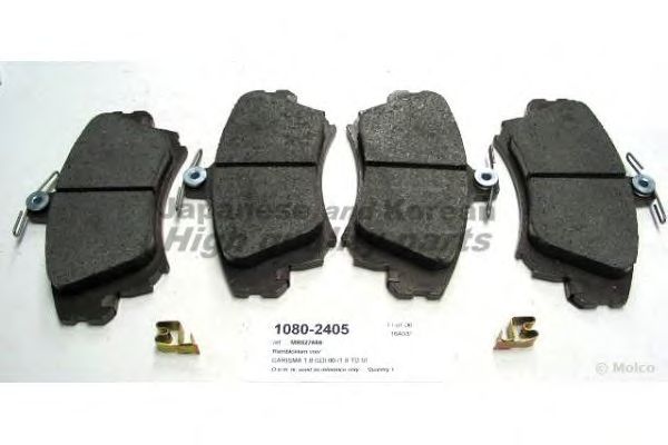 Brake Pad Set, disc brake 1080-2405