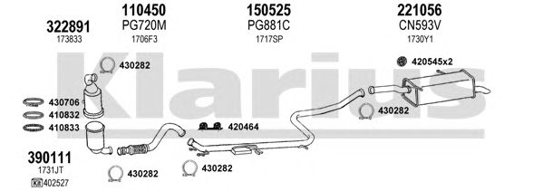 Exhaust System 180779E