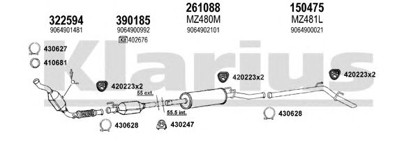 Exhaust System 600579E