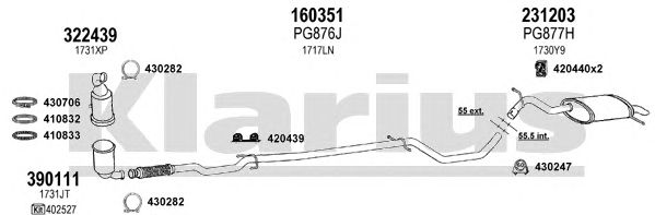 Exhaust System 631519E