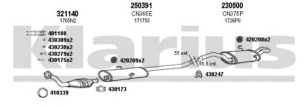 Exhaust System 180418E