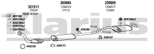 Exhaust System 180546E