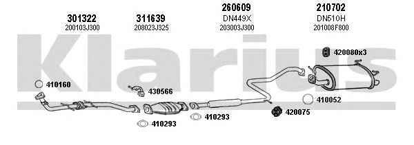 Exhaust System 270386E