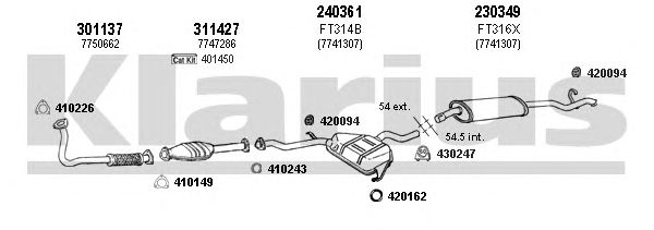 Exhaust System 330315E