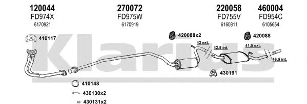 Exhaust System 360492E