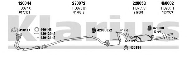 Exhaust System 360502E