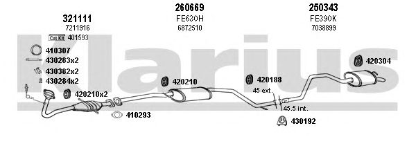 Exhaust System 360821E