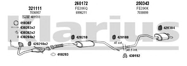 Exhaust System 360823E