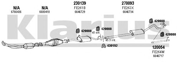 Exhaust System 361111E