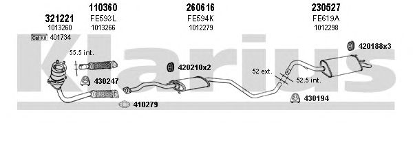 Exhaust System 361252E