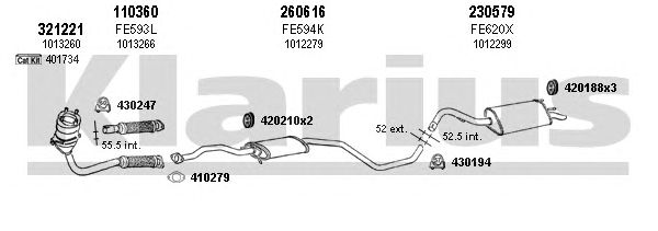 Exhaust System 361253E
