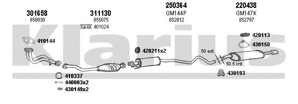 Exhaust System 390531E