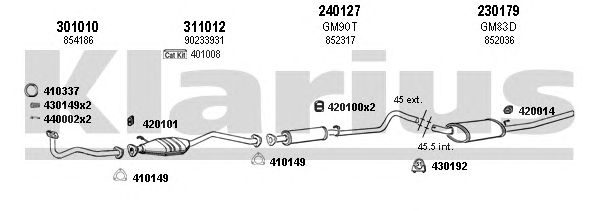 Exhaust System 390566E