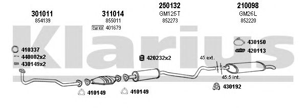 Exhaust System 390590E