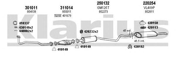 Exhaust System 390670E