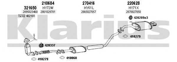 Exhaust System 450038E