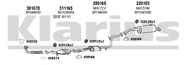 Exhaust System 570093E