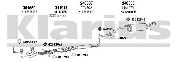 Exhaust System 570101E