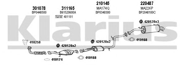Exhaust System 570141E