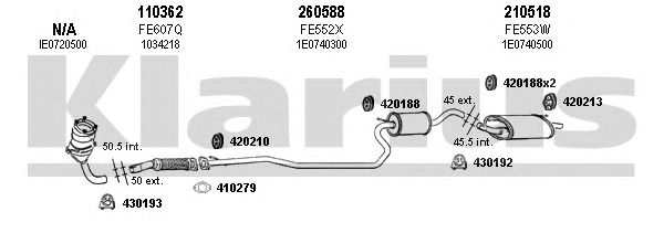 Exhaust System 570162E