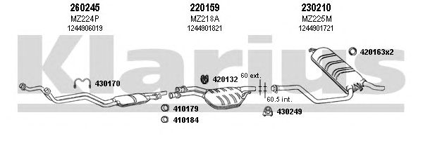 Exhaust System 600167E